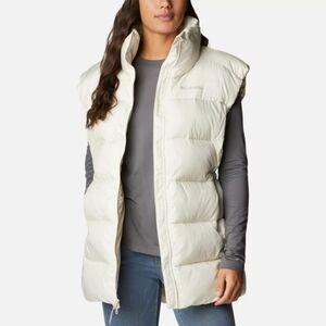 Women's Cream Puffect Mid Puffer Vest